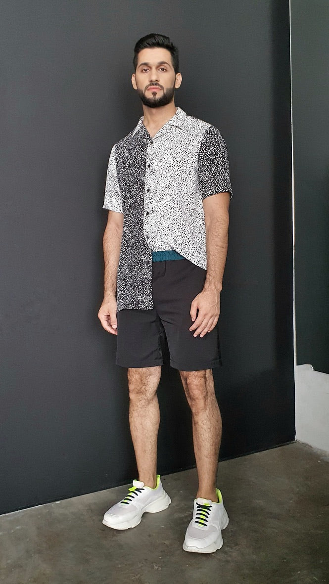 Carter techno gabardine shorts