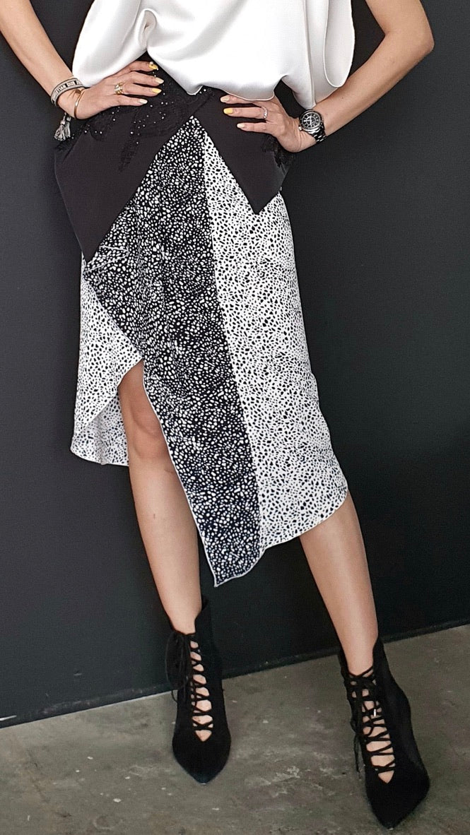 Ruthie Asymmetrical skirt