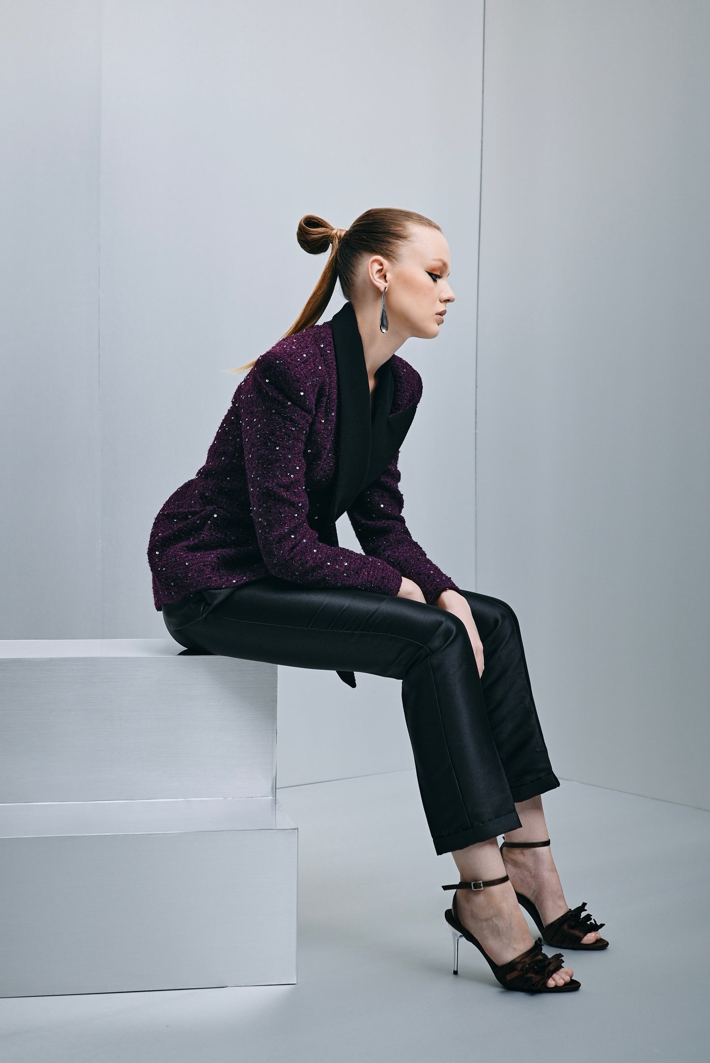 Astraea tailored tweed jacket