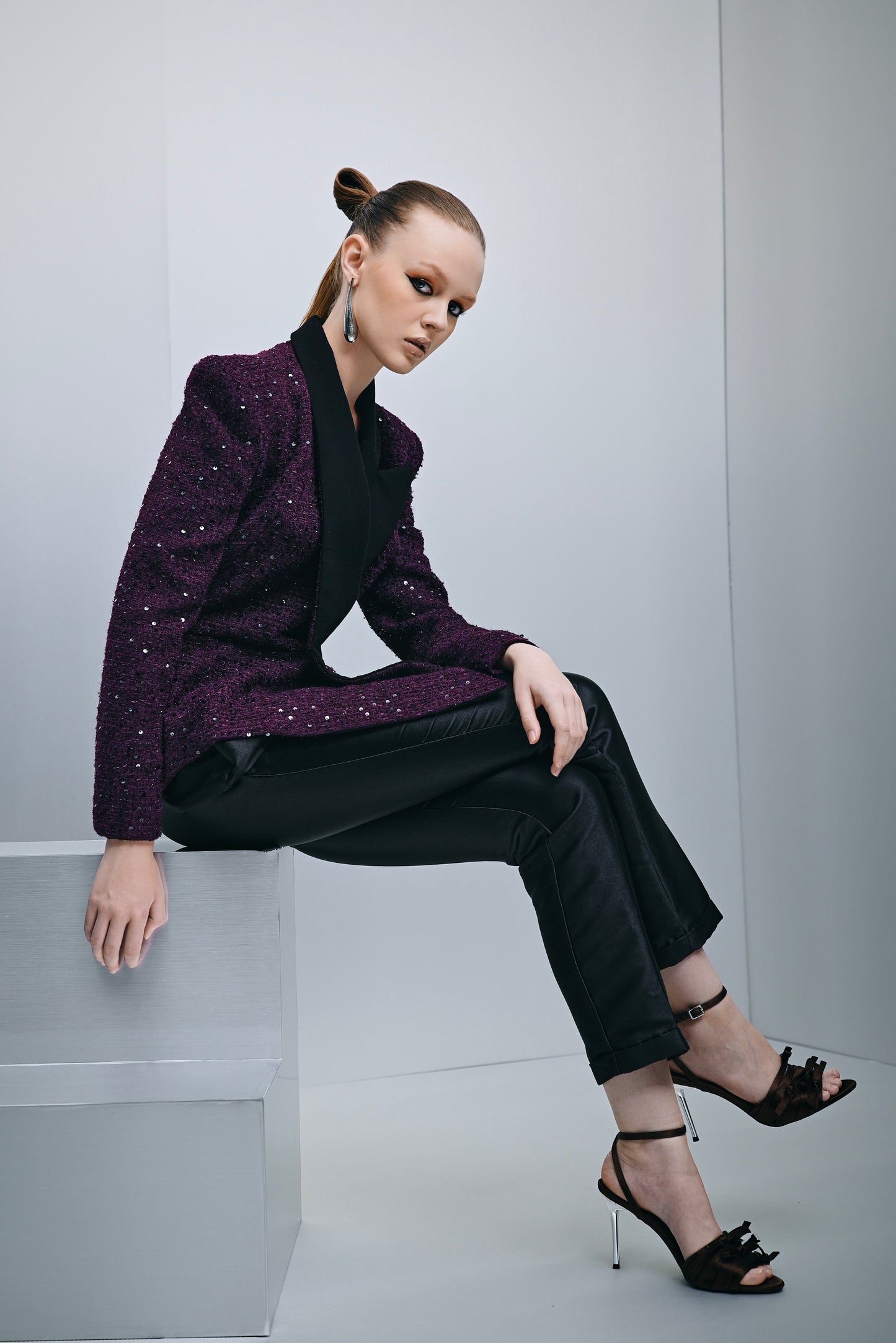 Astraea tailored tweed jacket