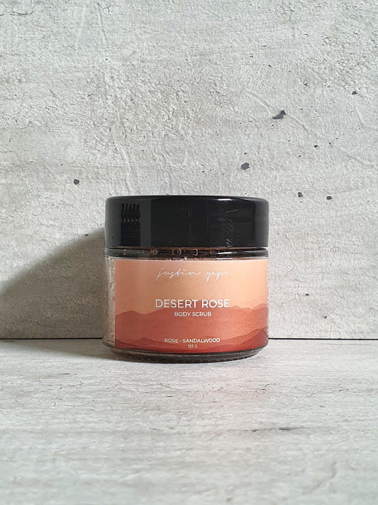 Desert Rose Body Scrub - Rose / Sandalwood