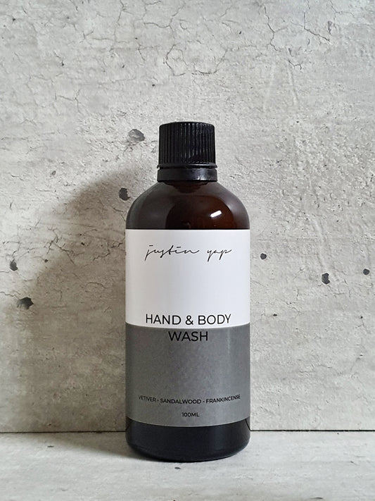 Hand and Body Wash - Vetiver / Sandalwood / Frankincense