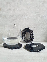 Load image into Gallery viewer, Midnight Blue Crystal Resin Coasters (Set of 3)

