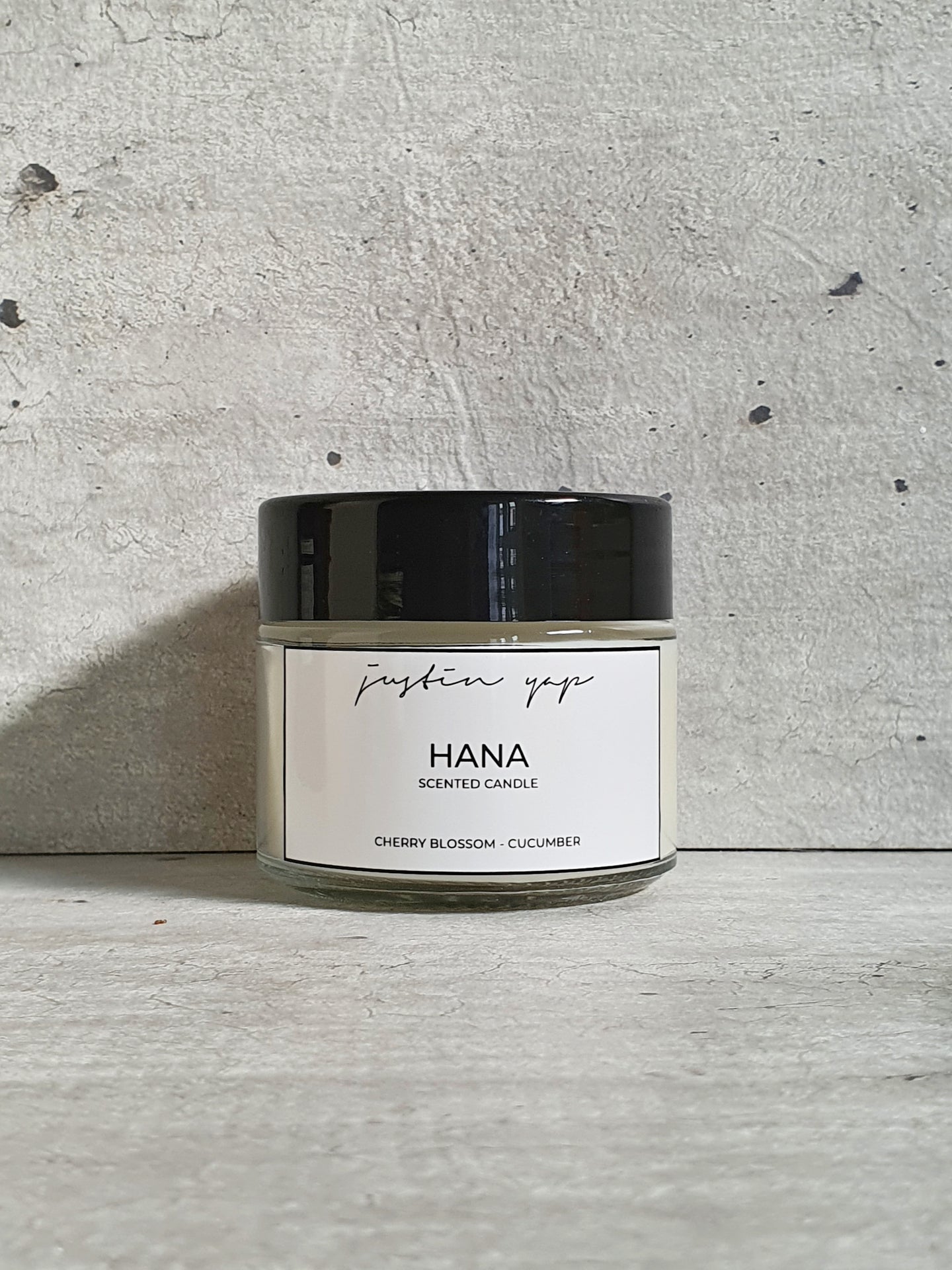 Hana Natural Soy Wax Candle - Cherry Blossom / Cucumber