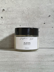 Alexis Soy Wax Candle - Geranium
