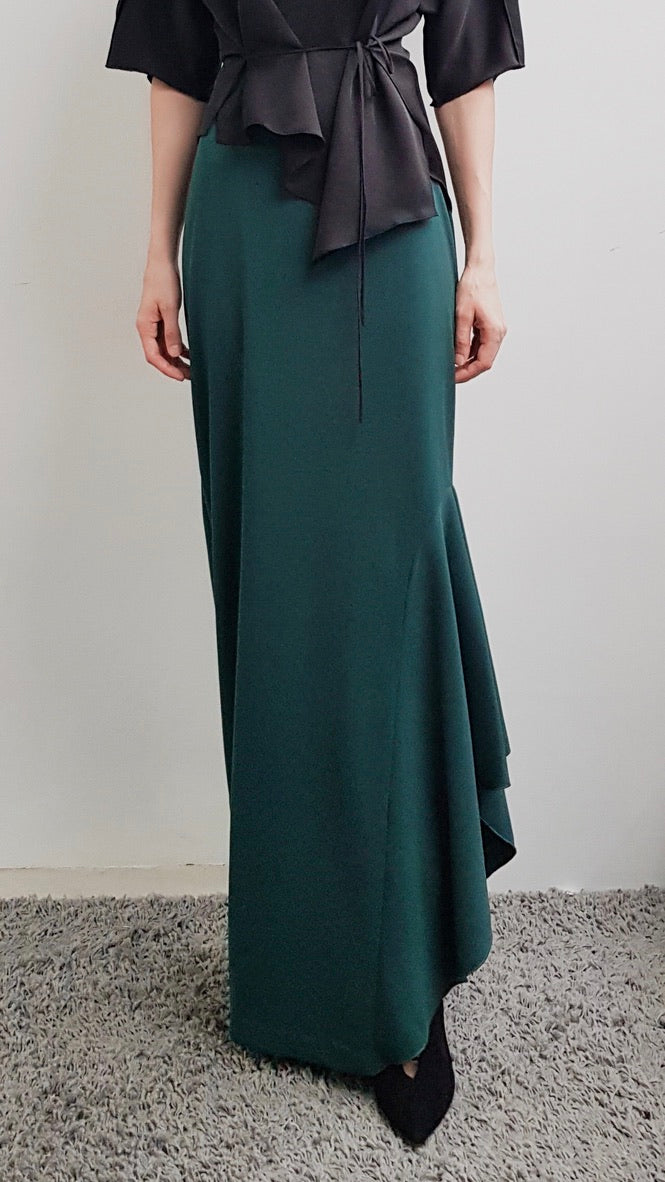 GIULIANA EMERALD LONG SKIRT