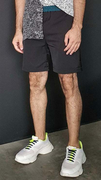 Carter techno gabardine shorts