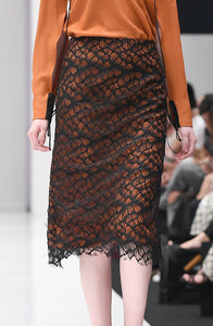 LILY CORDED LACE SKIRT